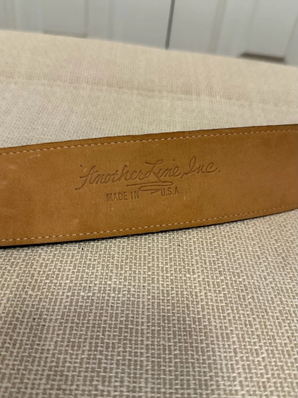 Vintage Another Line Green Belt Made In USA Size S Women’s